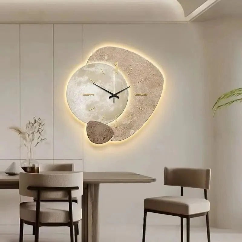 Minimalist Wall Clock | Silent Non-Ticking Modern Wall Clock