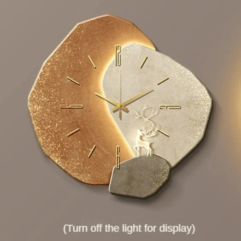 Minimalist Wall Clock | Silent Non-Ticking Modern Wall Clock