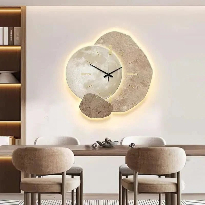 Minimalist Wall Clock | Silent Non-Ticking Modern Wall Clock