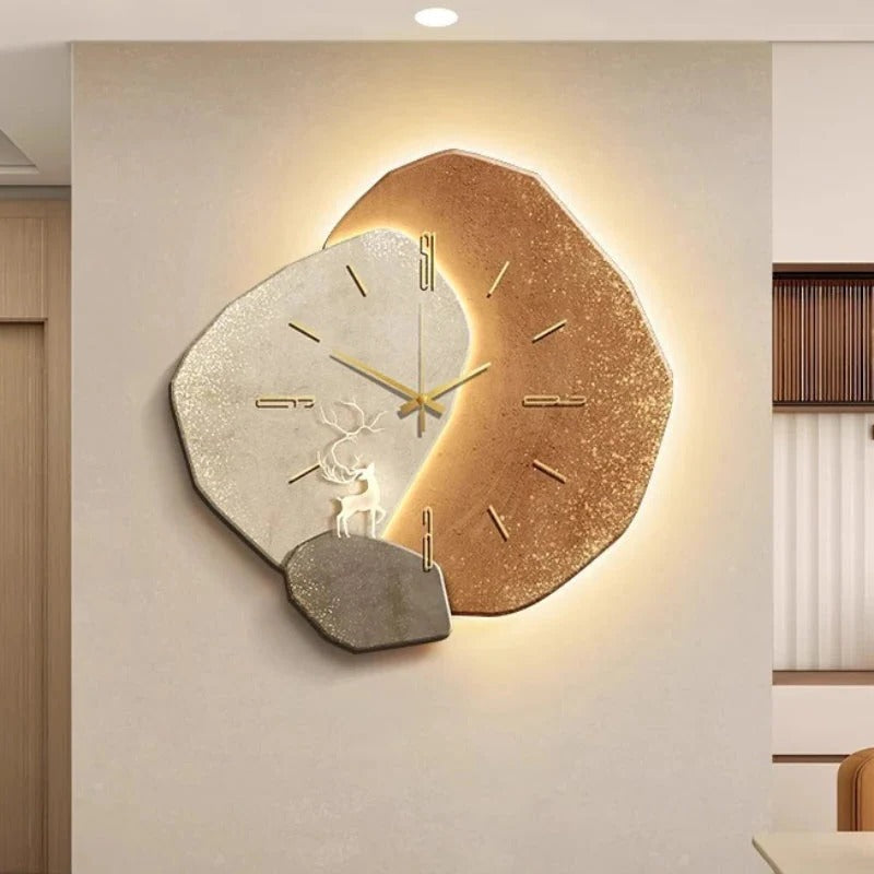 Minimalist Wall Clock | Silent Non-Ticking Modern Wall Clock