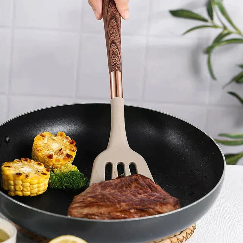 Kitchen Utensil Set | Complete Stainless Steel Cooking Tools