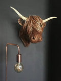 Wall-Mounted Cow Sculpture | Decorative 3D Farmhouse Animal Wall Art