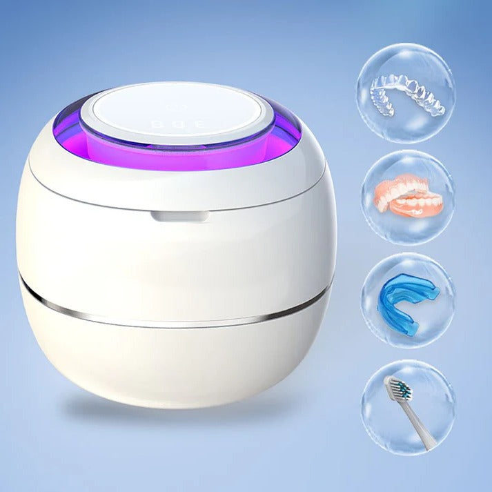 Denture Cleaner Machine | Ultrasonic Retainer & Dental Appliance Cleaner