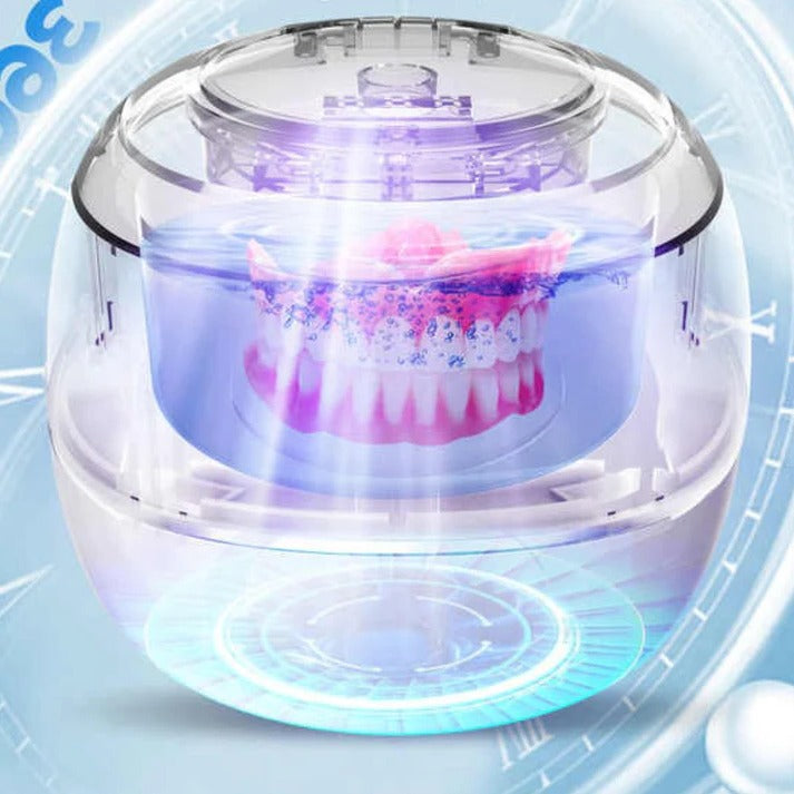 Denture Cleaner Machine | Ultrasonic Retainer & Dental Appliance Cleaner