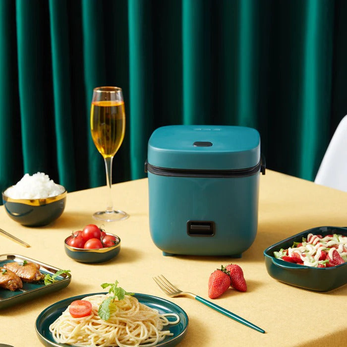 Mini Rice Cooker | Compact 1-3 Cup Personal Rice Cooker