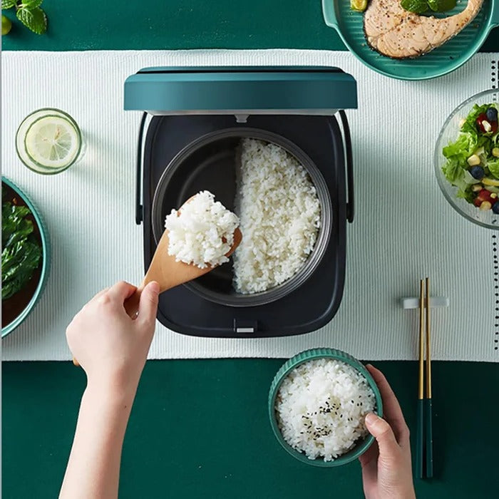 Mini Rice Cooker | Compact 1-3 Cup Personal Rice Cooker