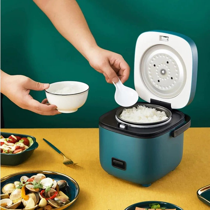 Mini Rice Cooker | Compact 1-3 Cup Personal Rice Cooker