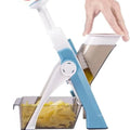 5-in-1 Vegetable Slicer | Mandoline Slicer with Collecting Tray