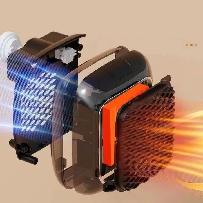 Portable Plug-In Electric Heater | Compact Personal Space Heater