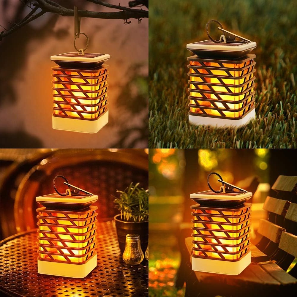 Solar LED Garden Lantern | Decorative Outdoor Hanging Lantern Light