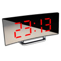 Modern Curved LED Digital Clock | Wall & Desk Display