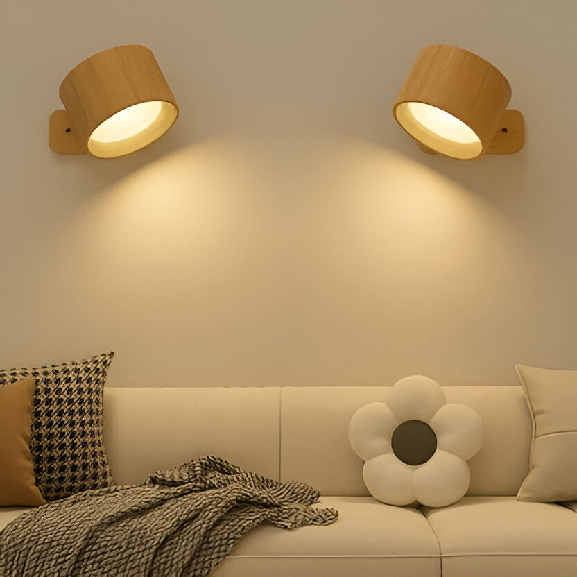 Rechargeable Wall Light | 360° Rotation, Wireless LED Night Light