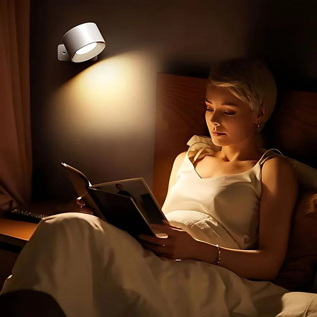 Rechargeable Wall Light | 360° Rotation, Wireless LED Night Light