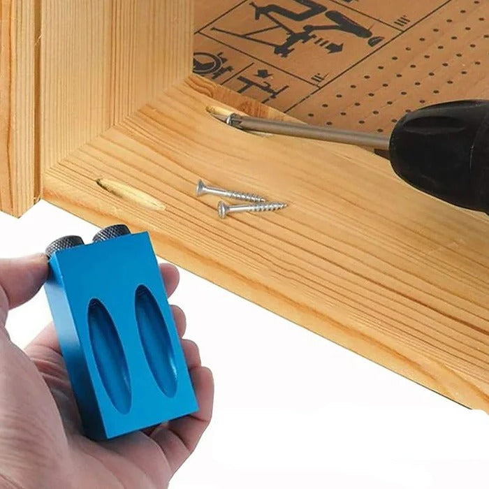 Woodworking Angle Drill Guide | Precise Drilling Tool for DIY Projects