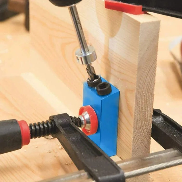 Woodworking Angle Drill Guide | Precise Drilling Tool for DIY Projects