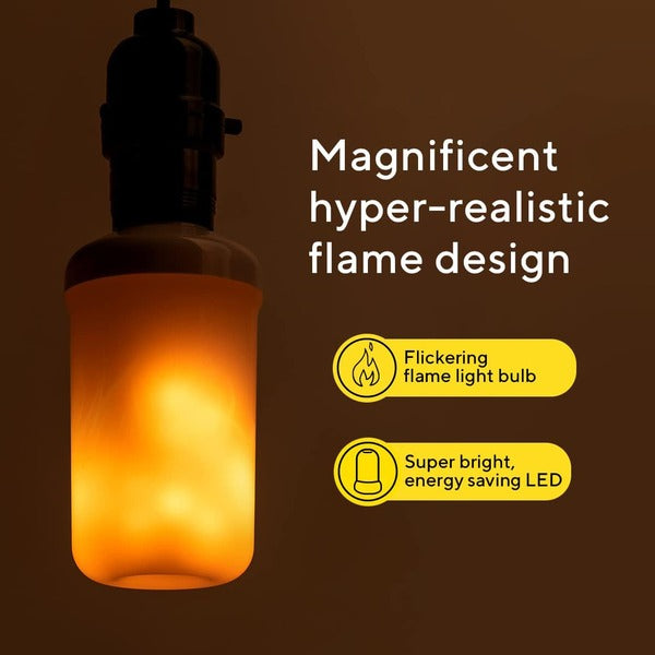 LED Flame Bulb | Realistic Flickering Fire Effect Light Bulb