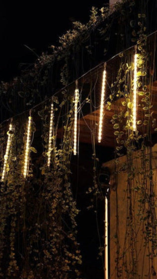 LED Icicle Lights | Dripping Waterfall String Lights for Indoor & Outdoor