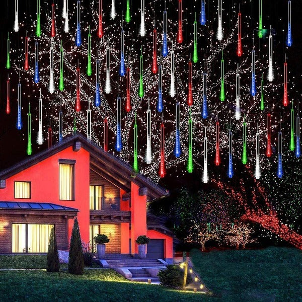 LED Icicle Lights | Dripping Waterfall String Lights for Indoor & Outdoor