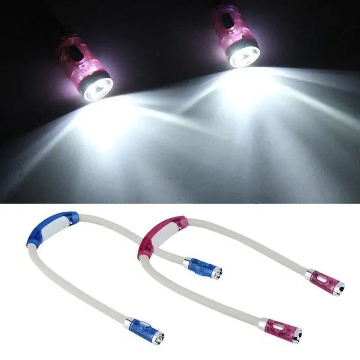Hands-Free Reading Light | Neck Book Light for Reading in Bed