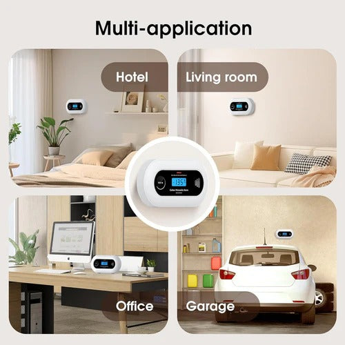 Smart Carbon Monoxide Detector | CO Alarm with Digital Display