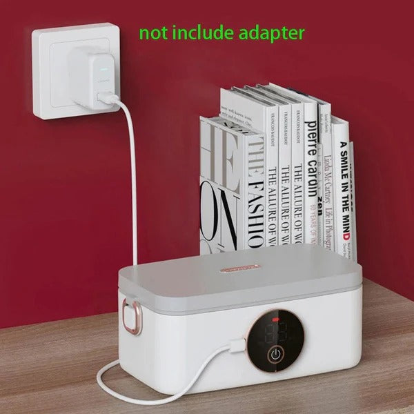 Wireless Heated Lunch Box | Portable Electric Food Warmer for Office