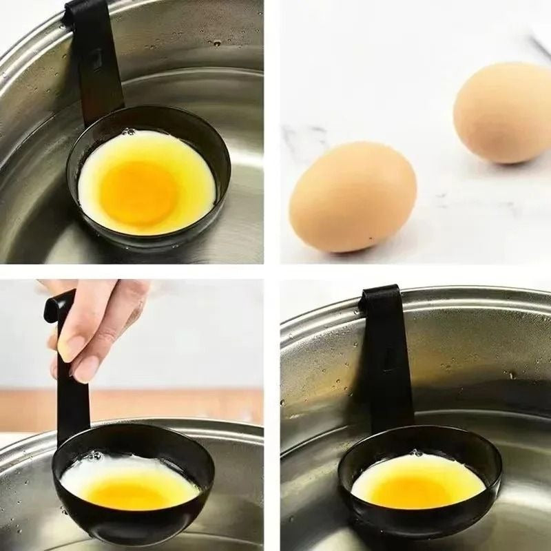 Egg Poacher | Non-Stick Silicone Egg Poaching Mold Set