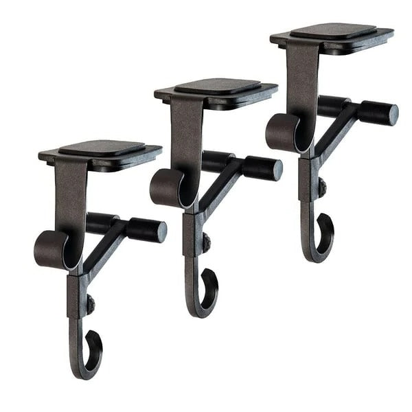 Fireplace Stocking Hanger Set | Adjustable Mantel Clip with Garland Hook