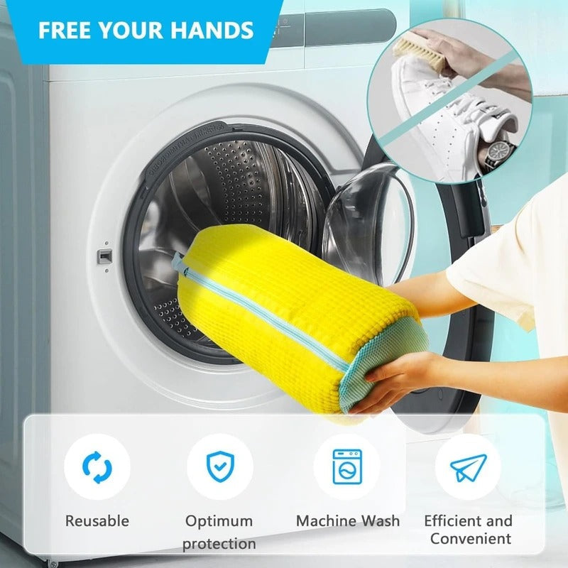 Shoe Washing Bag | Laundry Mesh Bag for Machine Washing Shoes