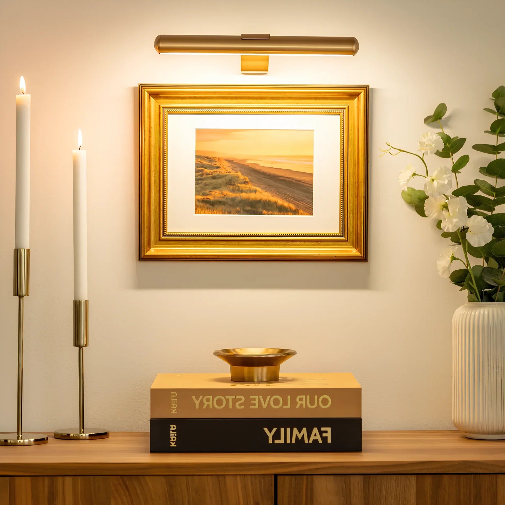 Wireless LED Picture Light | Battery-Powered Art & Frame Illuminator