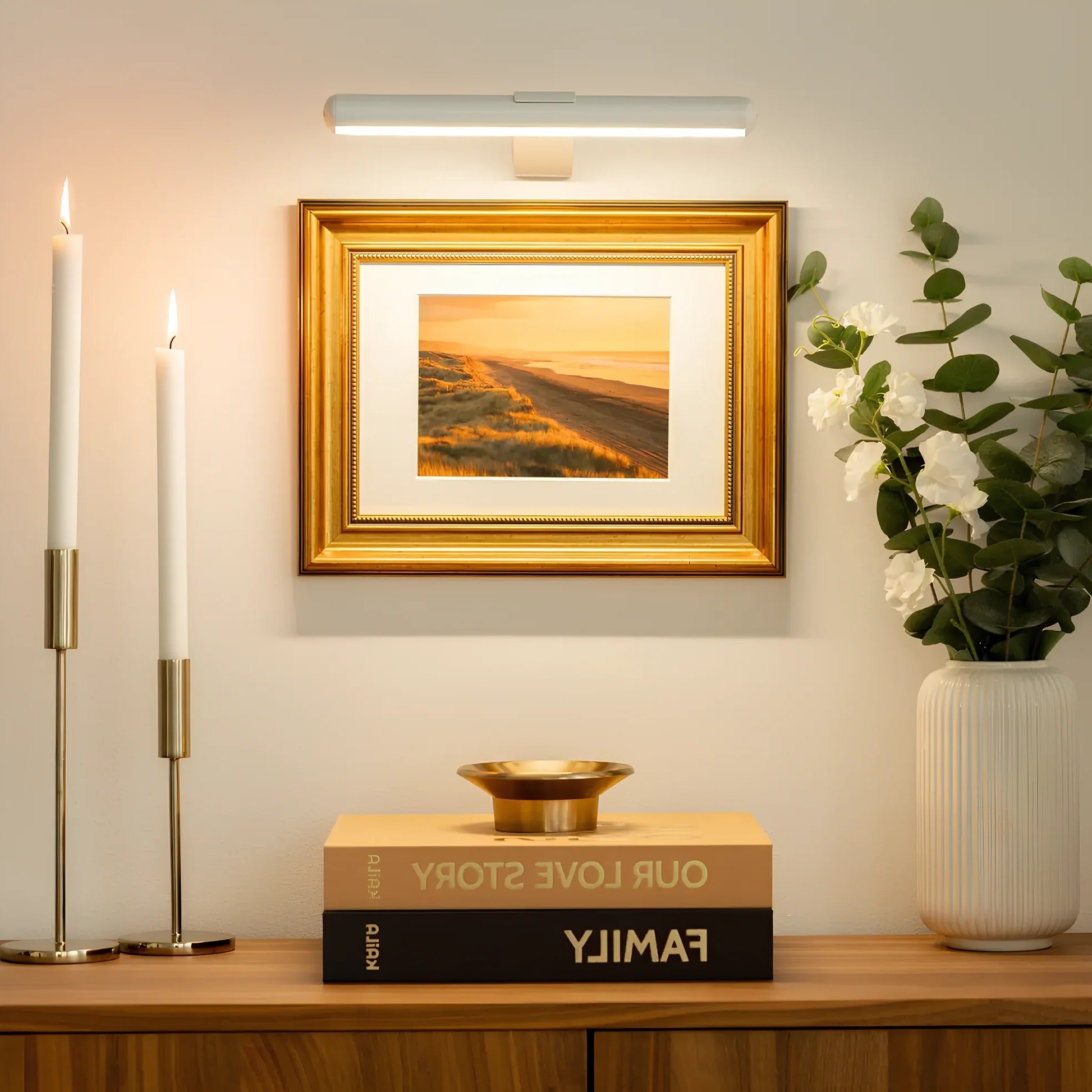 Wireless LED Picture Light | Battery-Powered Art & Frame Illuminator