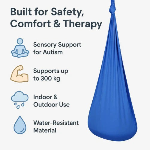 Sensory Therapy Swing | Indoor Outdoor Hammock for Autism & Kids