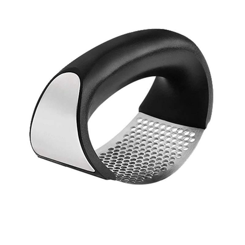 Garlic Press Rocker Set | Stainless Steel Garlic Crusher & Slicer