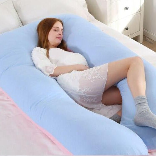 Full Body Support Pillow | Ergonomic Pregnancy & Back Pain Pillow