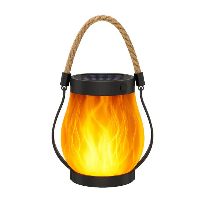 Solar Lantern | Outdoor Flame-Effect Glow Garden Light