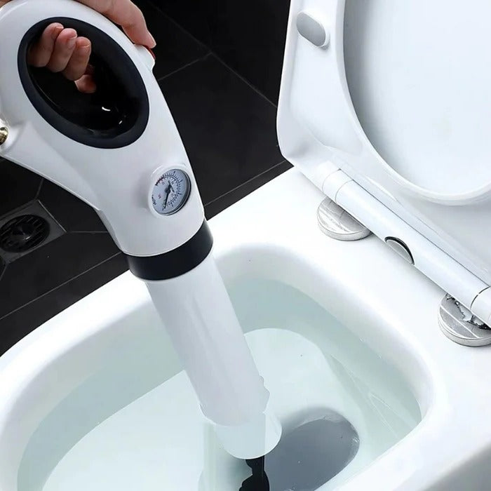 High-Pressure Toilet Plunger & Drain Unblocker | Powerful Clog Remover