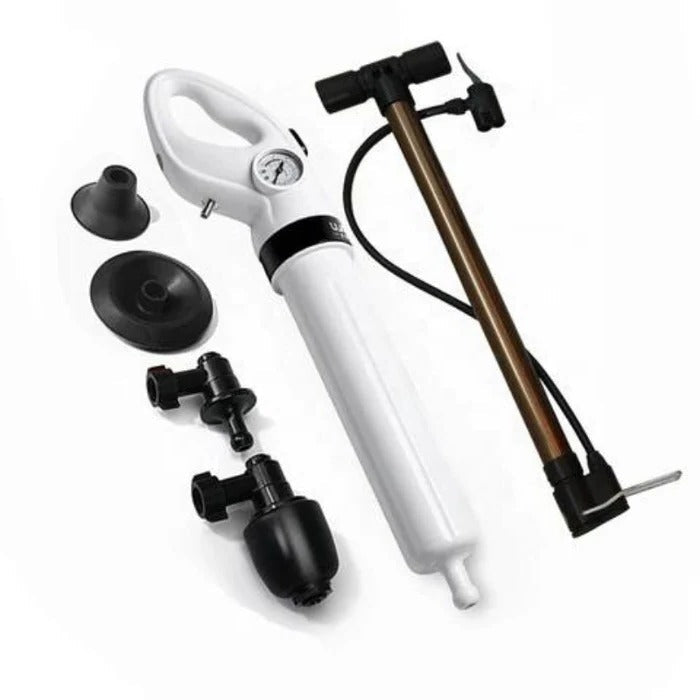 High-Pressure Toilet Plunger & Drain Unblocker | Powerful Clog Remover