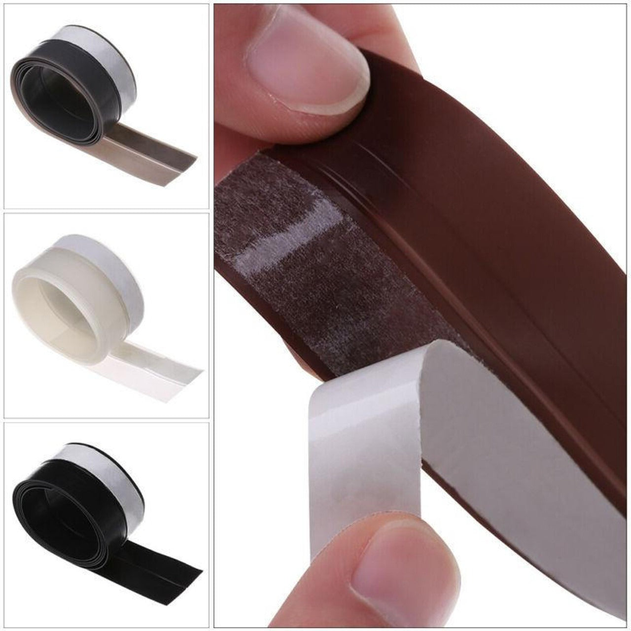 Self-Adhesive Door Seal Strip | Soundproof & Draft Stopper Weatherstrip