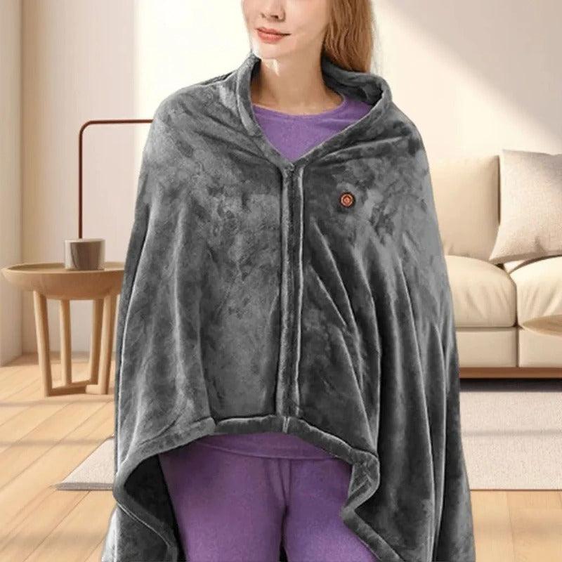 USB Electric Heated Blanket | Portable Warming Blanket for Desk and Travel