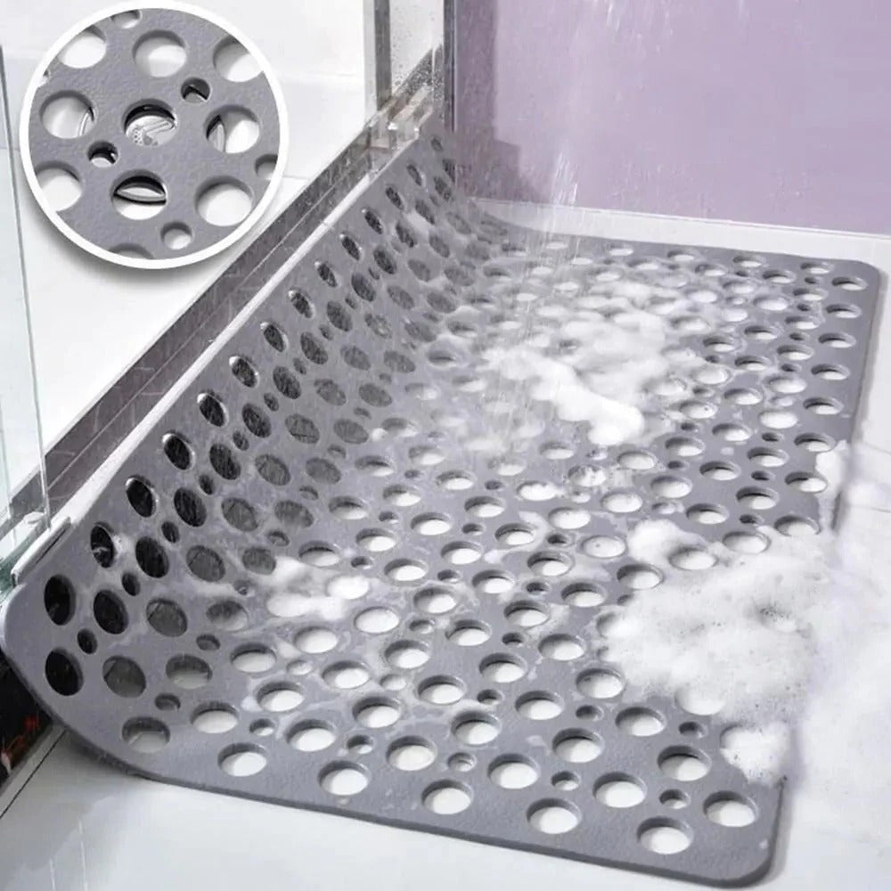 Secure Shower Mat | Non-Slip Safety Bath Mat with Suction Cups