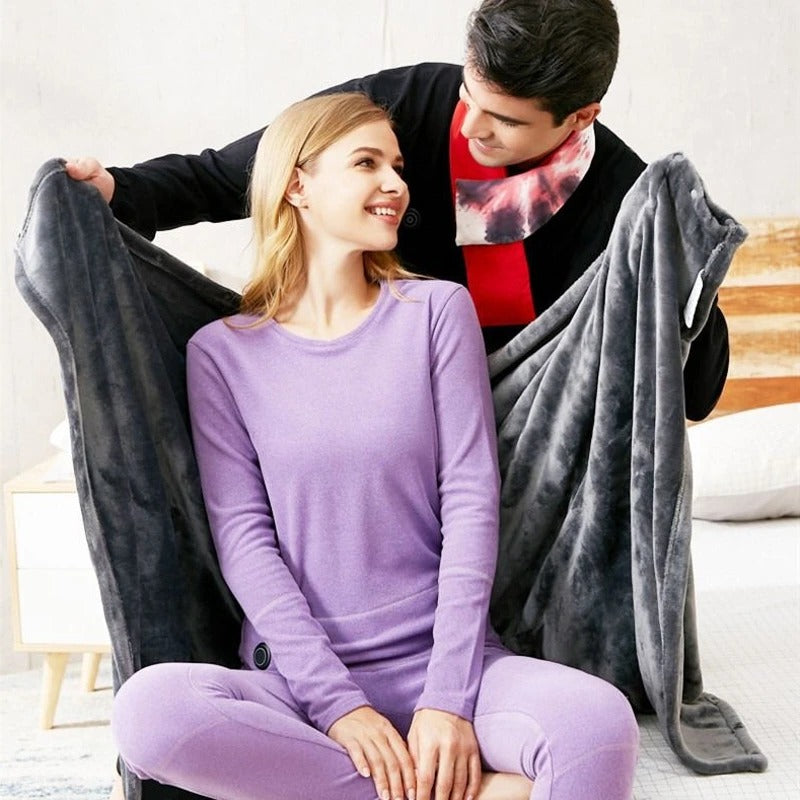 USB Electric Heated Blanket | Portable Warming Blanket for Desk and Travel