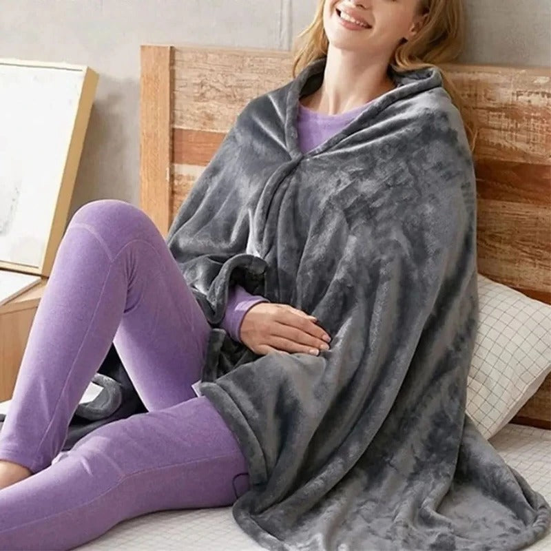 USB Electric Heated Blanket | Portable Warming Blanket for Desk and Travel