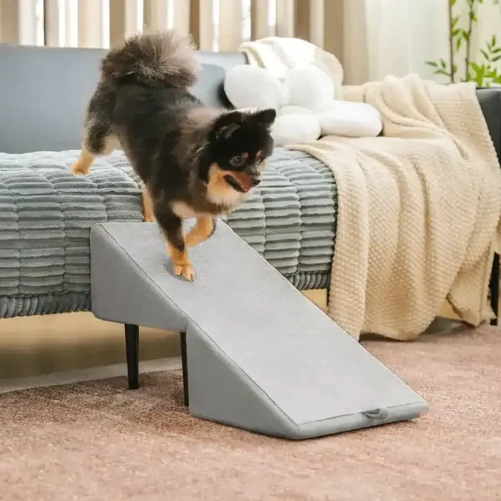 Dog Ramp & Step Stool 2-in-1 | Convertible Pet Ramp for Bed & Couch