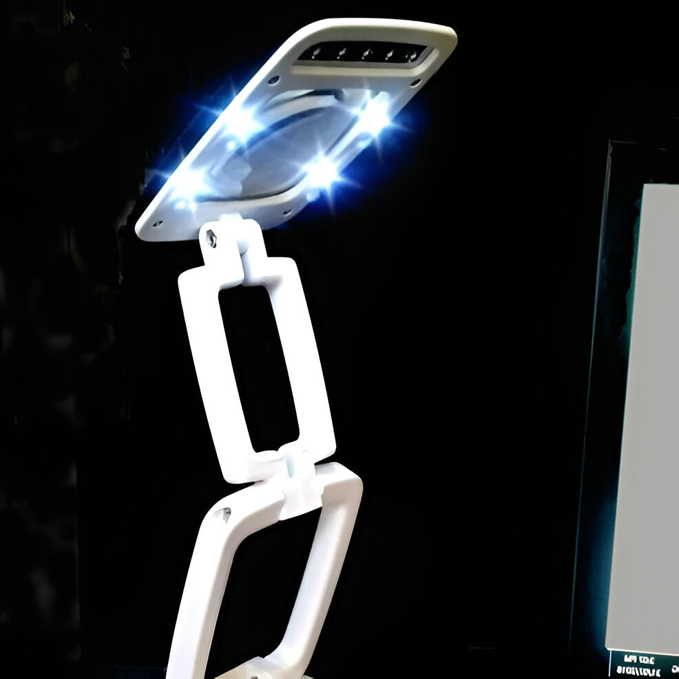 Floor Magnifying Lamp | Full-Page LED Magnifier Light for Reading