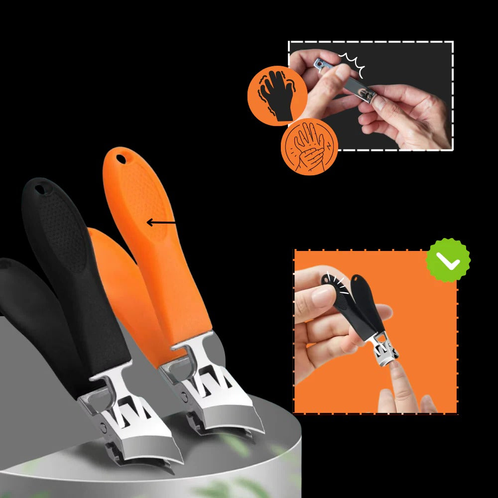 Wide-Jaw Nail Clipper | Precision Extra-Large Toenail Clipper