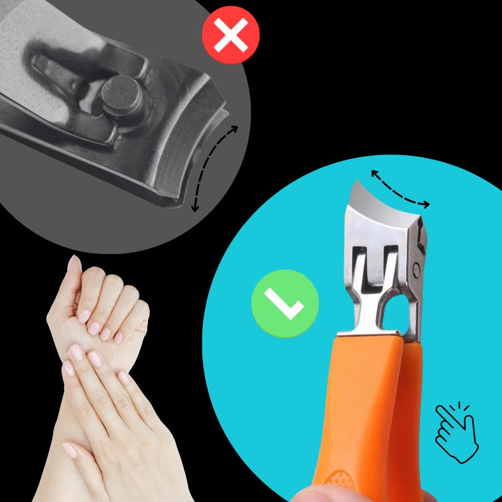Wide-Jaw Nail Clipper | Precision Extra-Large Toenail Clipper