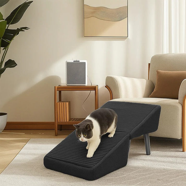 Dog Ramp & Step Stool 2-in-1 | Convertible Pet Ramp for Bed & Couch