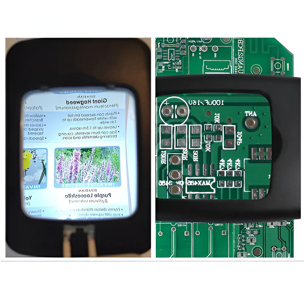 Floor Magnifying Lamp | Full-Page LED Magnifier Light for Reading