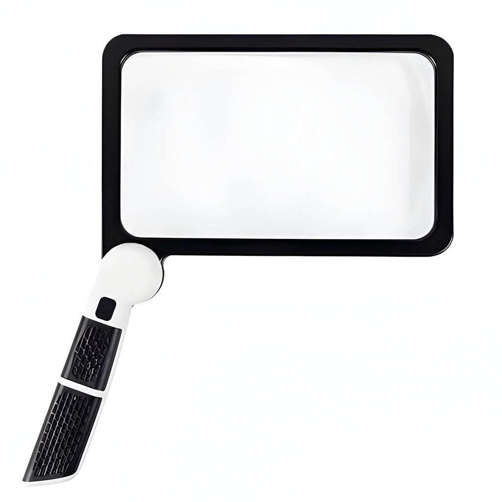 Foldable LED Magnifying Glass | Illuminated Pocket Magnifier for Reading