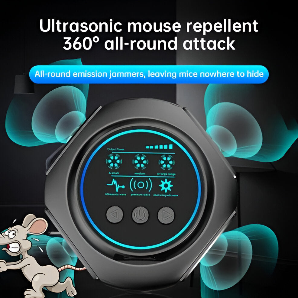 Ultrasonic Spider & Pest Repeller | Chemical-Free Plug-In Device