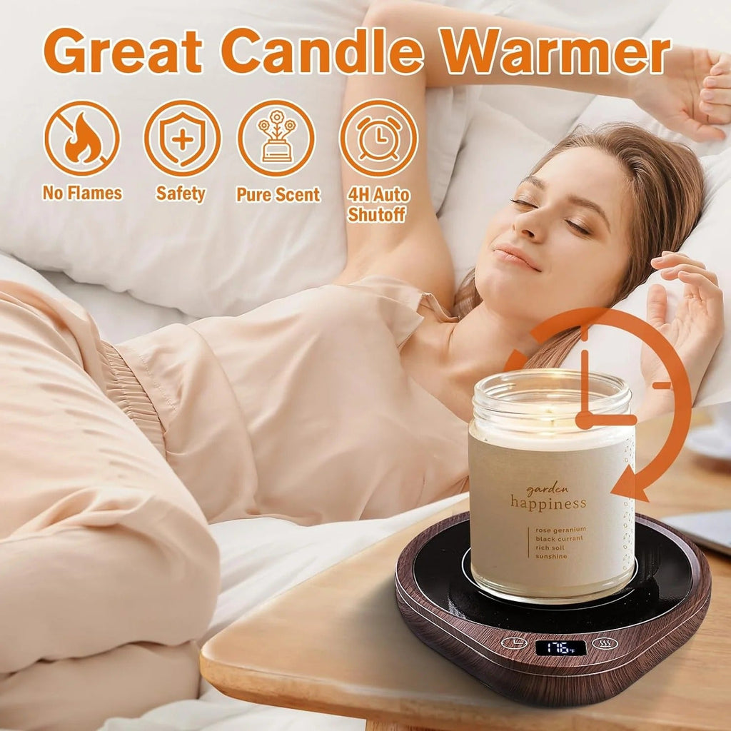 Coffee Mug Warmer Set | Desk Cup Heater with Smart Temperature Control